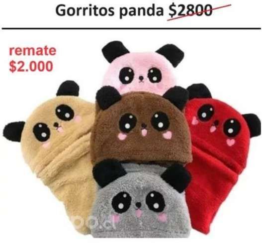 Gorro panda