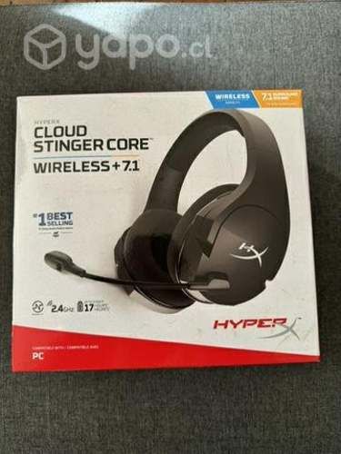 Audífonos HyperX Cloud Stinger Core Wireless 7.1