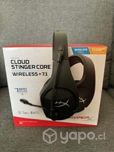 Audífonos HyperX Cloud Stinger Core Wireless 7.1