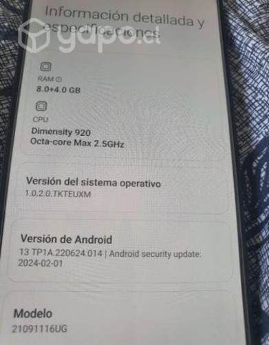 Redmi note 11 pro plus 5g 120w