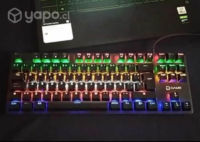 Teclado Gamer Mecánico con Luces - Nuevo