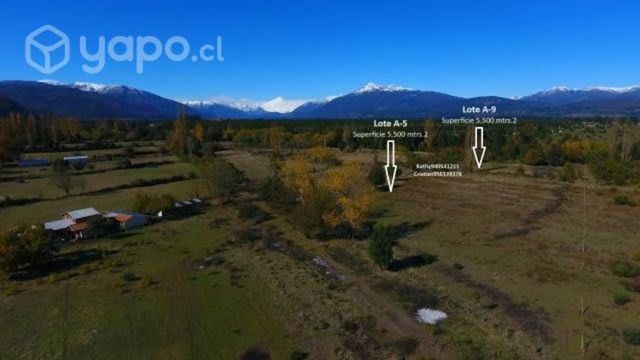 Se Venden 2 hermosas parcelas de 5.500 mts²