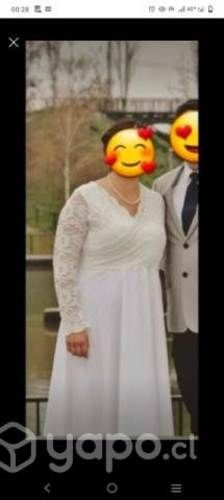 Vestido de novia encaje
