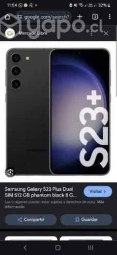Se vende celular samsung s23 plus 512 gb