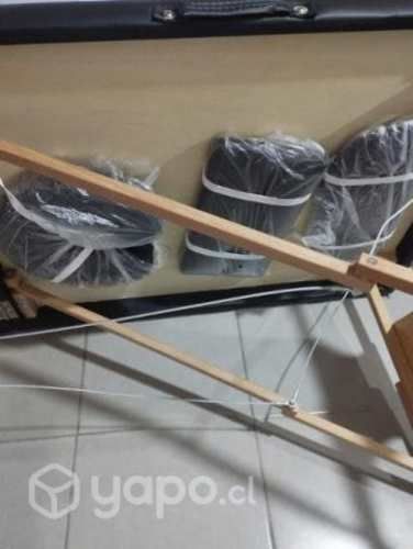 Camilla plegable Dos cuerpos