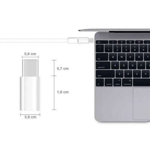 Adaptador Usb 3.1 Type C A Micro Usb Macbook Huawe