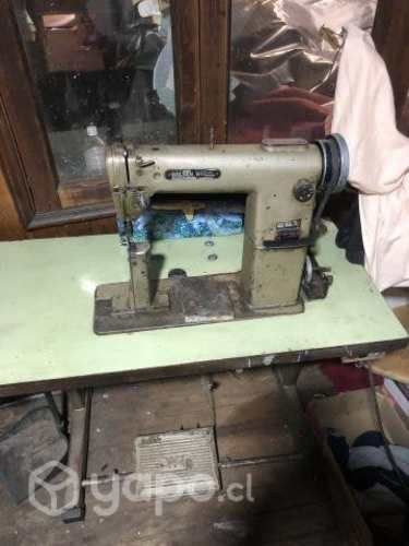 Máquina Aparadora costura cuero