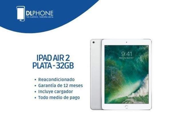 IPad Air 2 32GB Plata Reacondicionado