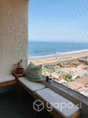 Arriendo lindo departamento Aquamare frente al mar