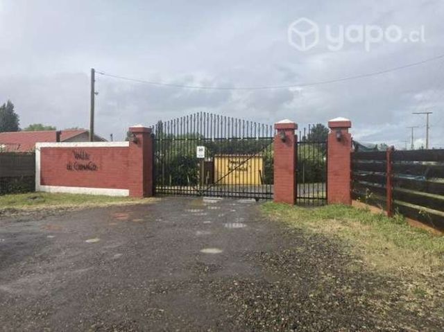 Parcela en Quillón con recepción final, hermosa