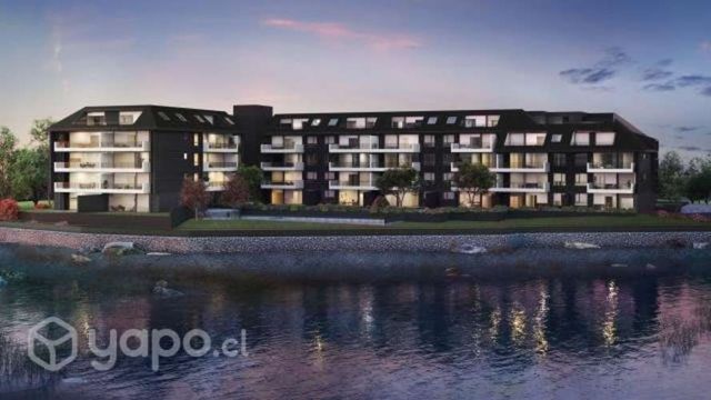 Depto a orillas lago Villarrica, desde 1D1B