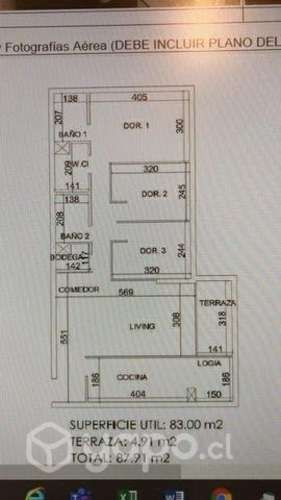 Departamento en arriendo