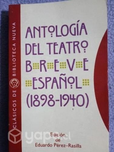 Antología del teatro Breve Español (1848-1940)