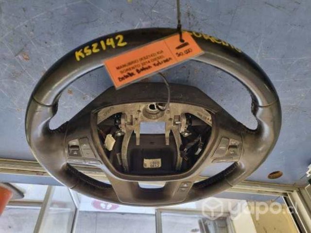 Manubrio Kia Sorento 2014 con detalle en boton vol