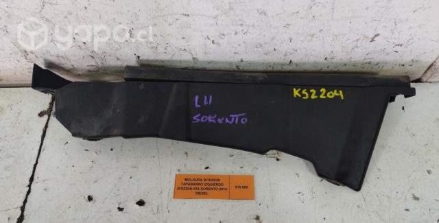 Moldura Interior Tapabarro Izq (KSZ104) Sorento