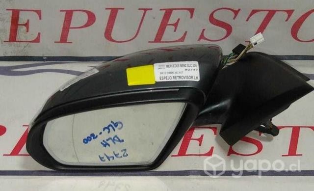 Espejo retrovisor decho mercedes benz glc 300 2019