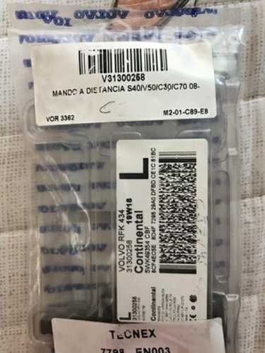 Mando a distancia volvo S40, C30, C70,V50 nuevo