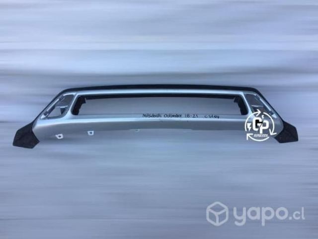 Moldura inferior parachoque mitsubishi outlander