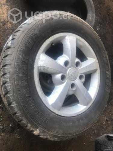 Llanta aluminio c/neum 24565R17 (296) Sorento 2.5