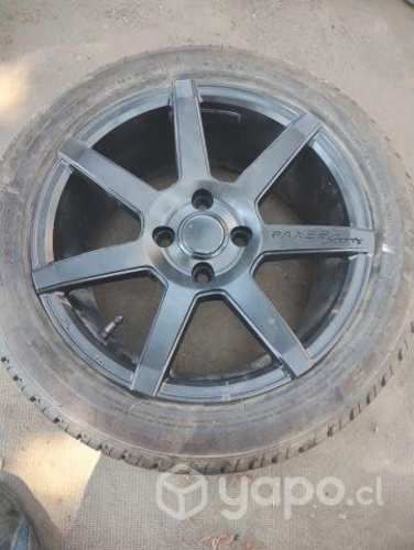 Vendo llantas aliacion, con neumáticos impecables