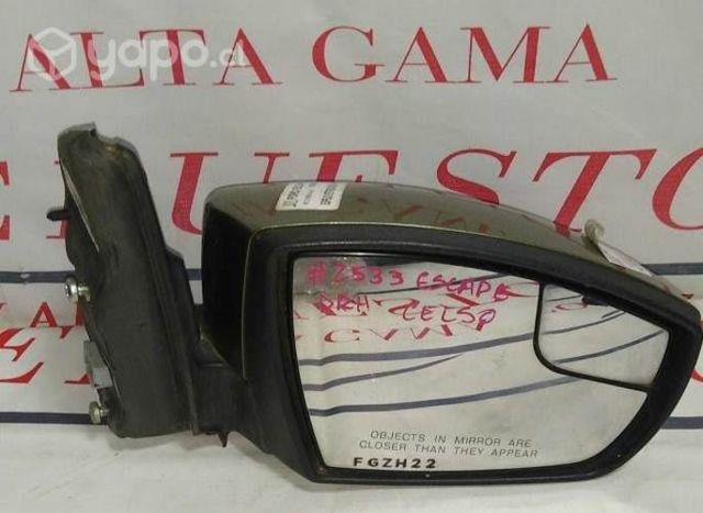 Espejo retrovisor rh ford escape 2013