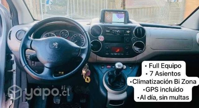 Peugeot tepee outdor 2014