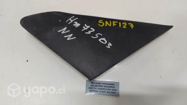 Moldura Tapabarro Delantero Izquierdo SSangyong