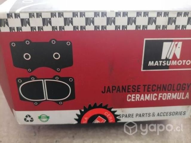 Pastillas de freno tecnología japonesa tercel