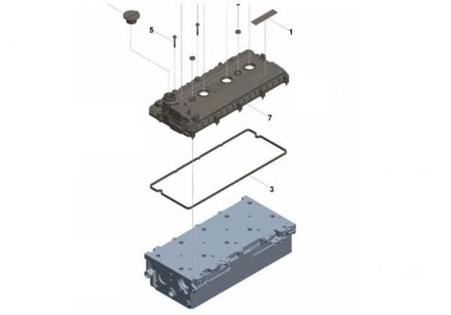 Tapa valvula foton ft-box 2.8 diesel