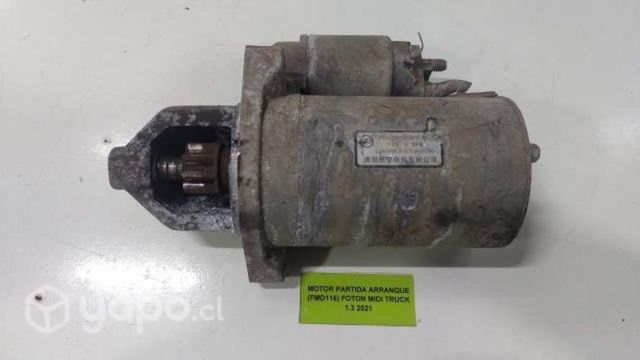 Motor Partida Arranque Foton Midi Truck 1.3