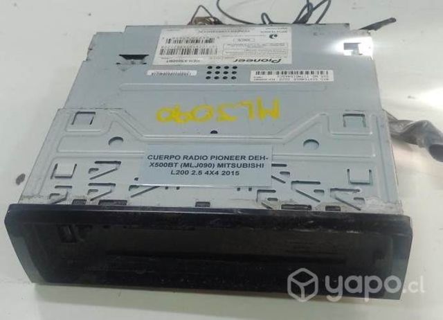 Cuerpo Radio Pioneer DEH-X500BT Mitsubishi