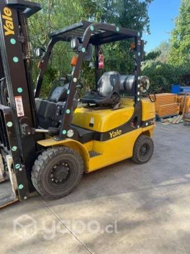 Grua horquilla yale del 2016