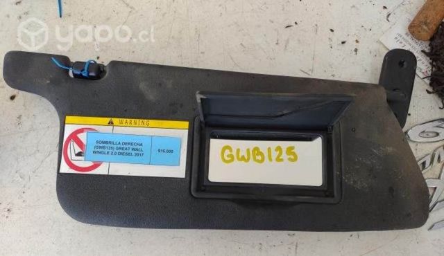 Sombrilla Derecha (GWB125) Great Wall Wingle