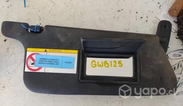 Sombrilla Derecha Wall Wingle 2.0 Diesel 2017