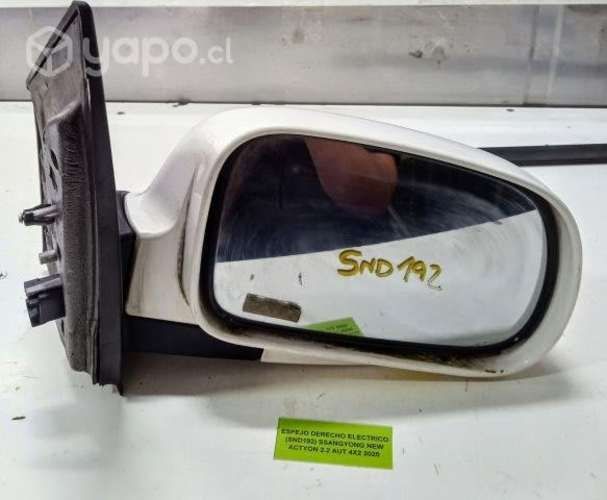 Espejo Derecho Electrico Ssangyong New