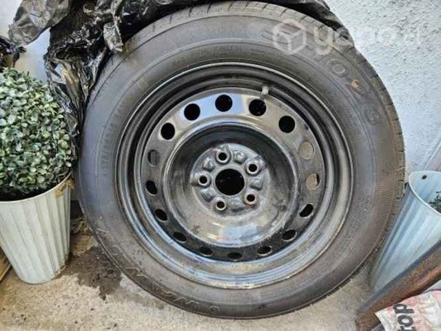 Neumatico 175/65 R15 + Llanta Fierro Negra