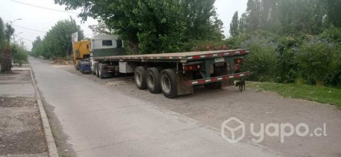 Scania 113 + rampla ( equipo completo)