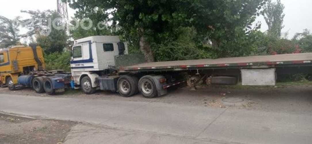 Scania 113 + rampla ( equipo completo)