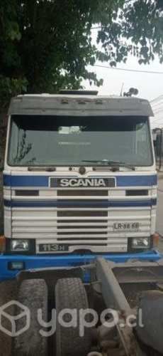 Scania 113 + rampla ( equipo completo)