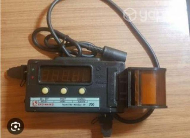 Taxímetro listo para usar impresora nueva