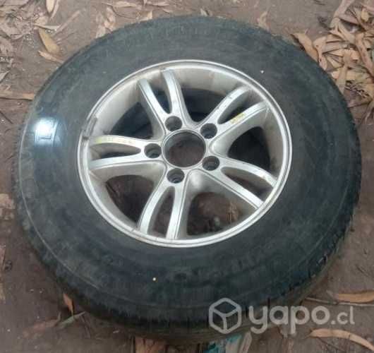 Llanta Aluminio Con Neumático Ssangyong New Actyon