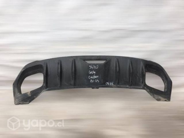 Moldura de spoiler trasero geely coolray 2020-2023