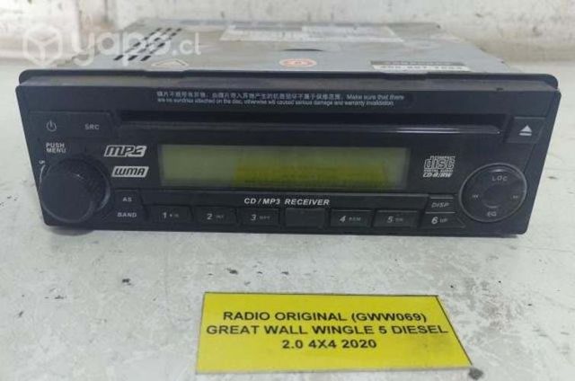 Radio Original Great Wall Wingle 5 Diesel 4x4 2020
