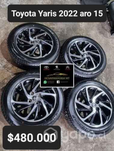 Juego de llantas Toyota Yaris 2022 aro 15