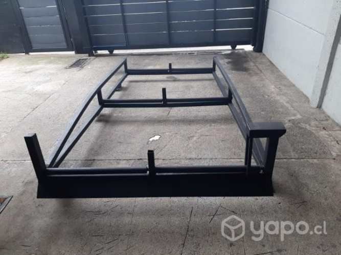 Parrilla porta escalera