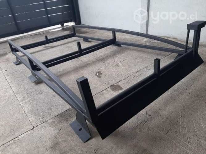 Parrilla porta escalera