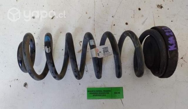 Resorte Espiral Tra Izq (KSA283) Kia Sportage 2018