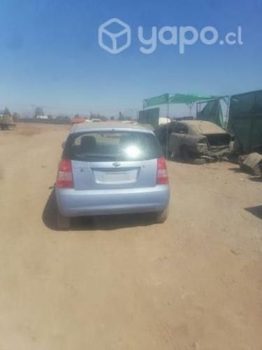 Parachoque trasero Kia morning año 2009 desarmadur