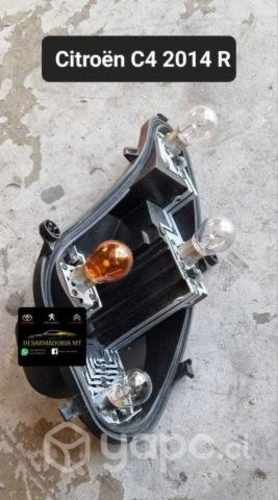 Placa de foco trasero Citroen C4 lado derecho
