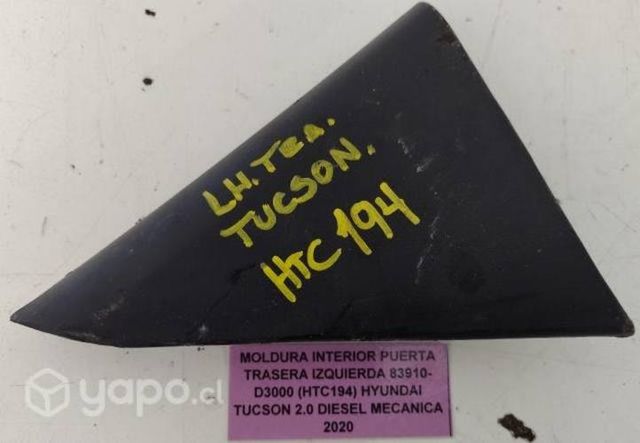 Moldura Interior Pta tras izq (HTC194) Tucson 2.0